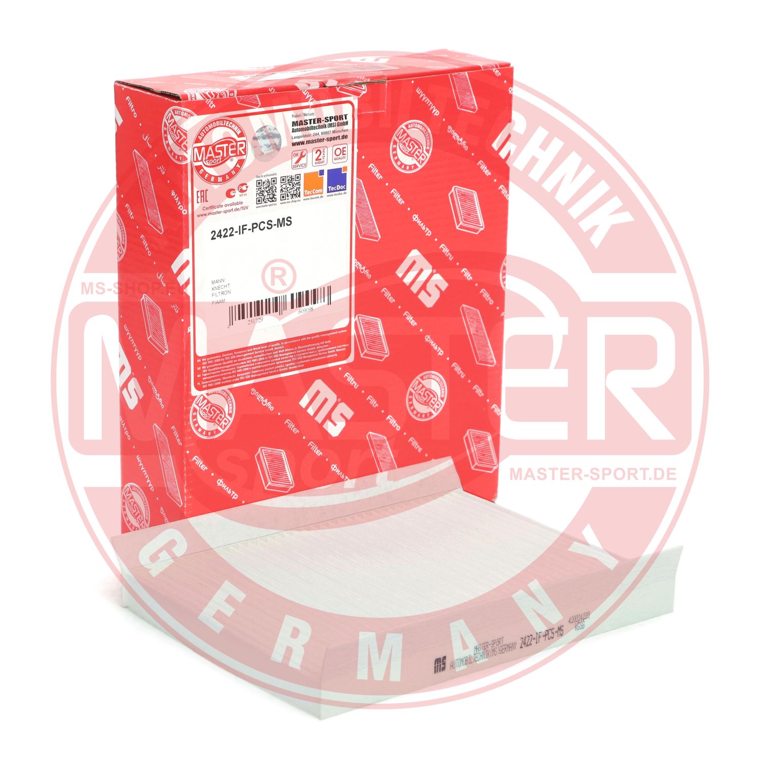 Filtru polen MASTERSPORT GERMANY 2422-IF-PCS-MS